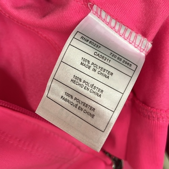 Brand New Puma Neon Pink Tracksuit Zip Up Track Jacket & Pants Glitter Ruffle - Picture 16 of 16